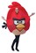 The Costume Center Red and Yellow Terence Angry Birds Unisex Adult Halloween Costume - One Size